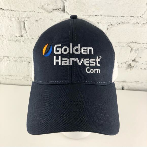 Golden Harvest Corn Seed Farmer Snapback Hat - Picture 2 of 6
